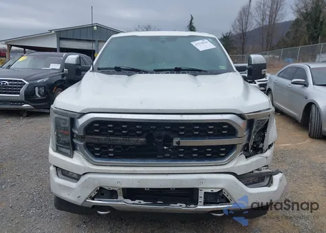 2021 Ford F-150 Platinum from USA, damaged, VIN 1FTFW1ED3MFB76246